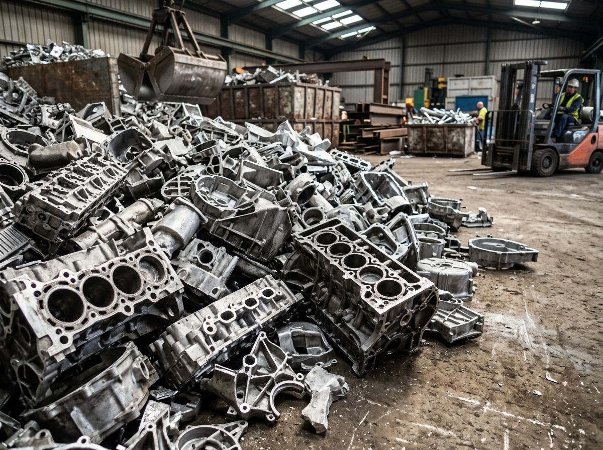 Aluminium Cast Scrap - Aluminium Scrap Trading by Yeoman Exim