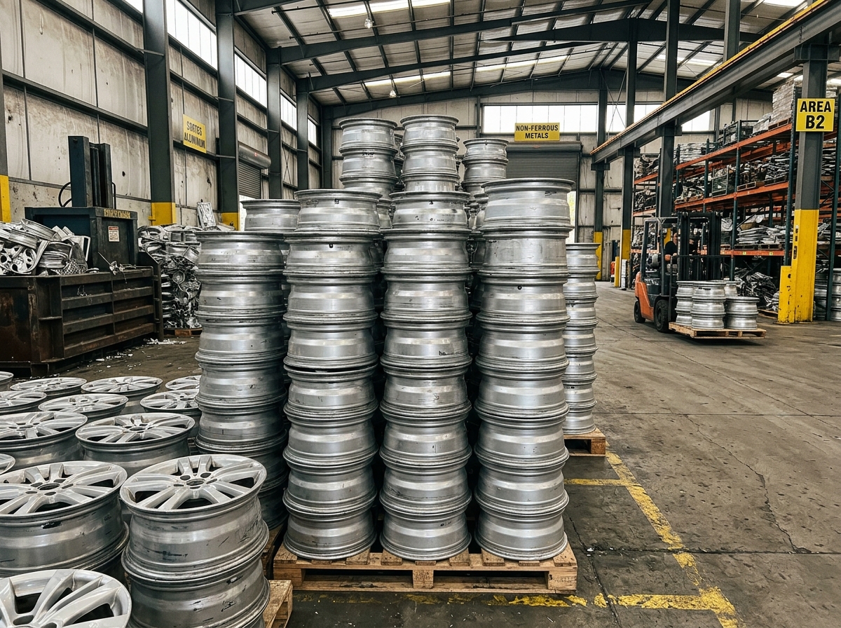 Aluminium Wheels - Aluminium Scrap Trading by Yeoman Exim